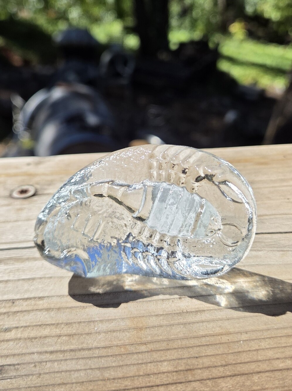 Glass Scorpio Decorative Piece By Bohemia Crystal 3"